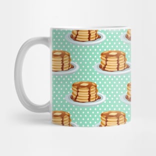 Pancakes with Maple Syrup Pattern Mug